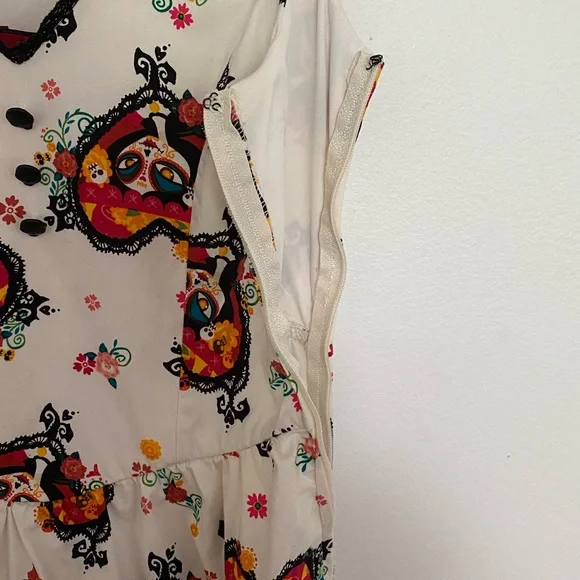 Hot Topic Book of Life Day of the Dead Dress - Picture 12 of 13